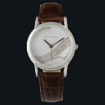 Montre Élégant Porte en marbre or pâle Abstrait<br><div class="desc">Pour toute autre personnalisation ou tout autre élément correspondant,  n'hésitez pas à me contacter à l'adresse yellowfebstudio@gmail.com</div>