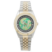 Montre Élégante 19e anniversaire du Mariage de Jade (devant)