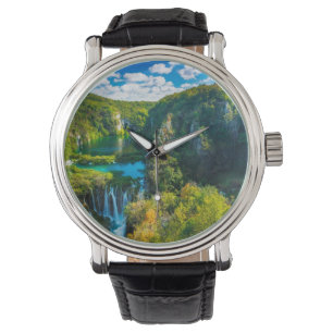 Montre Elégante cascade pittoresque, Croatie