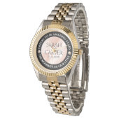 Montre Élégante célébration du 46e anniversaire du Mariag (Incliné)