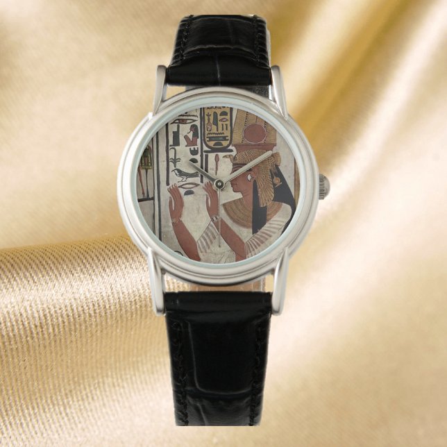 Montre Élégante déesse égyptienne eWatch (https://www.zazzle.com/store/capricepetit)