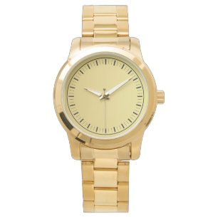 Montre Elégante Or Féminine Contemporaine