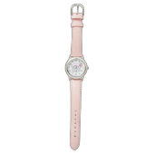 Montre Eléphant En vichy Fleur Girl (Plat)