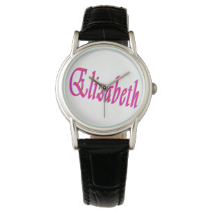 Montre Elizabeth Girls Nom Logo,