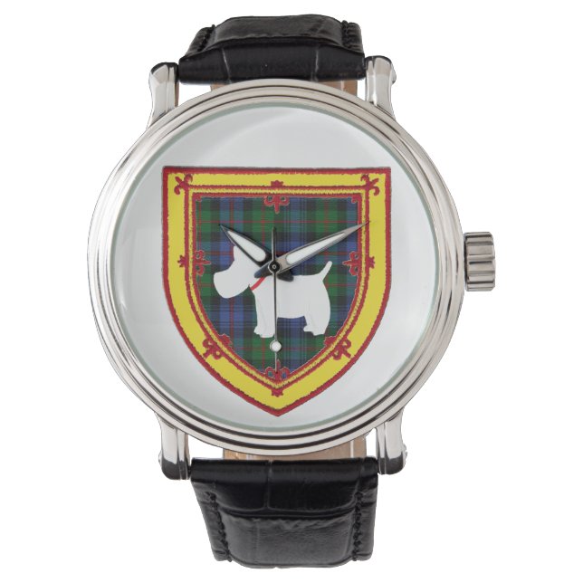 Montre Emblem Terrier écossais v5 (devant)