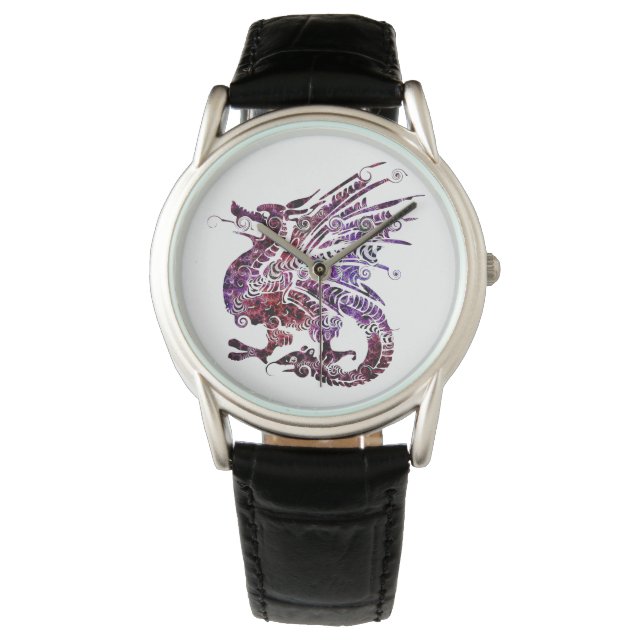 Montre Emblème de Totem animal de Dragon Spirit (devant)