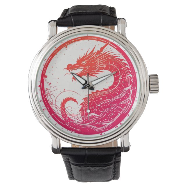 Montre Emblème du Serpent Crimson (devant)