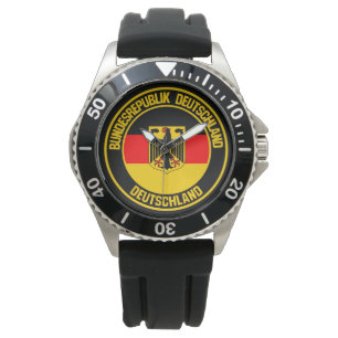Montre Emblème rond de l'Allemagne