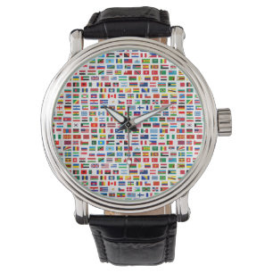 Montre emblèmes nationaux