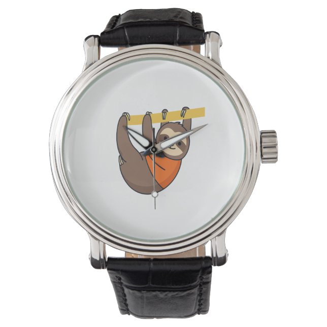 Montre Embrassement sur branche avec orange (devant)