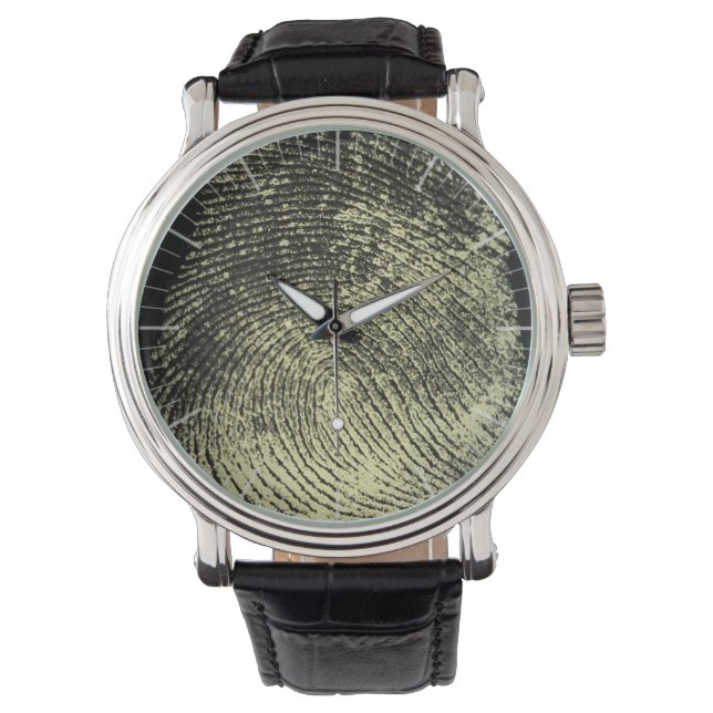 Montre Empreinte de boucle inversée (devant)