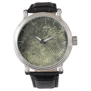 Montre Empreinte digitale renversée de boucle