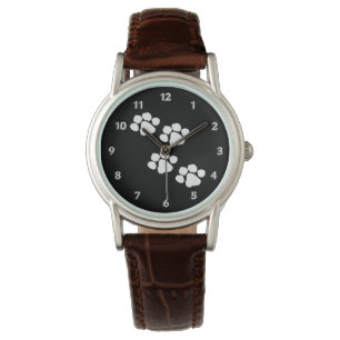 Montre Empreintes de pattes animaux