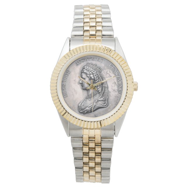 Montre Empress Coin Elisabeth d'Autriche en tant que rein (devant)