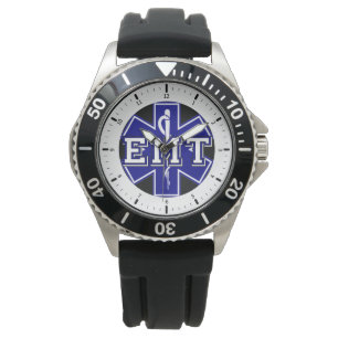 Montre EMT EMS Premier répondeur Étoile De Vie Re
