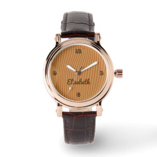 Montre en bois personnalisée élégante
