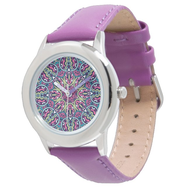 Montre en cuir de luxe (Incliné)