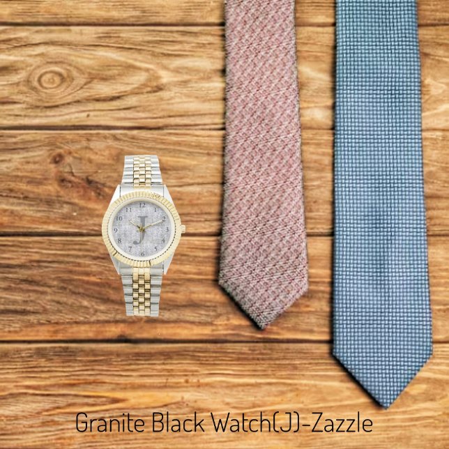 Montre en granit noir (Créateur téléchargé)