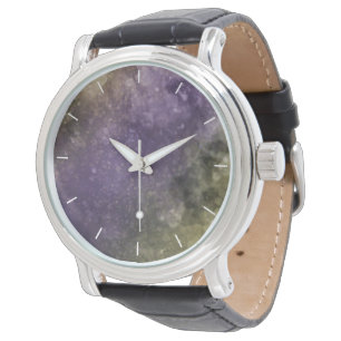 Montre en marbre vert pourpre