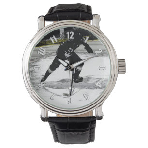Montre En mouvement - Joueur de hockey
