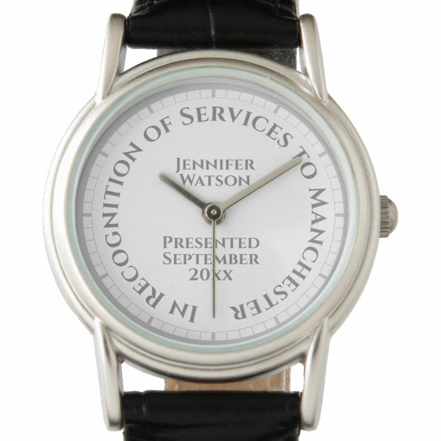 Montre En reconnaissance des services à une surveillance  (Créateur téléchargé)