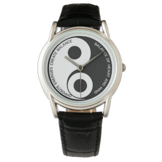 Montre Énergies Opposées, Créer un équilibre Yin Yang