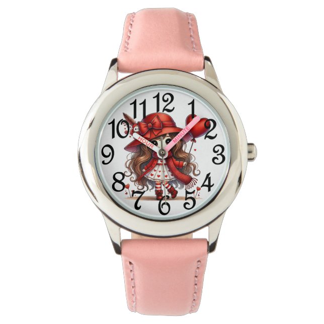 Montre Enfants Anime Valentine (devant)