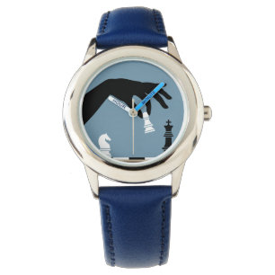 Montre enfants d'horloge d'échecs