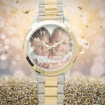 Montre Enfants personnalisés enfants photo noms année mam<br><div class="desc">Ajoutez Votre propre photo préférée de votre famille,  enfants,  mari,  enfants,  amis ou animal de compagnie. Chiffres blancs avec minutes. Personnalisez et ajoutez leurs noms et année,  lettres blanches. Parfait pour votre mère,  grand-mère le jour de la mère,  ou comme cadeau d'anniversaire ou de Noël.</div>