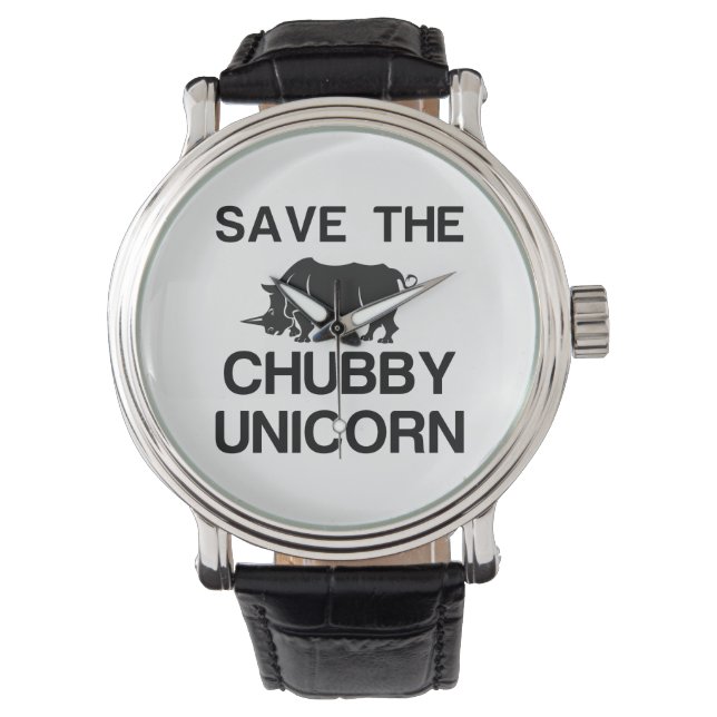 MONTRE ENREGISTRER LE RHINO DE L'UNICORN DE CHUBBY (devant)
