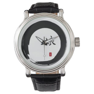 Montre Enso Circle et Kanji Calligraphy for Daughter