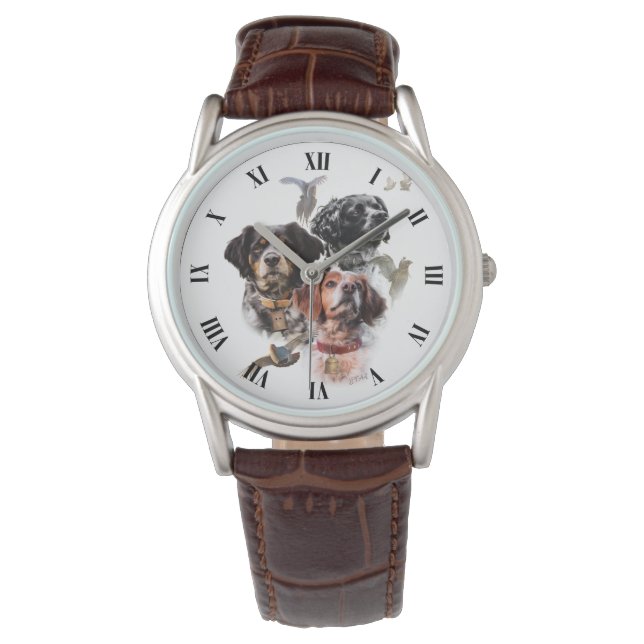 Montre Épagneul breton (devant)