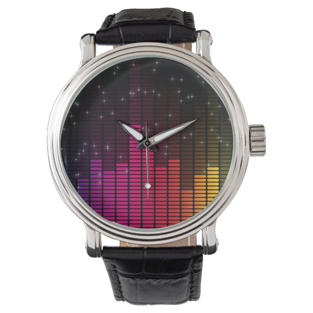Montre Equalizer Disco Lights Music Volume (devant)