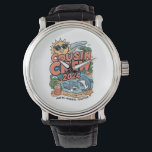 Montre Équipage de couture 2024 Vacances été Plage Voyage<br><div class="desc">Équipage du cousin 2024 Vacances d'été Plage Voyages en famille Correspondant</div>