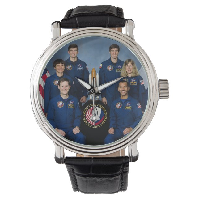 MONTRE ÉQUIPAGE DE MISSION STS-60 (devant)