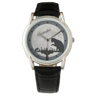 Montre Équipe cycliste Chess Full Moon Cat and Mouse Game