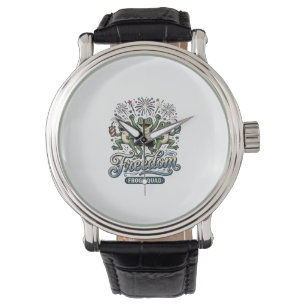 Montre Équipe de grenouille de liberté Conception de chem