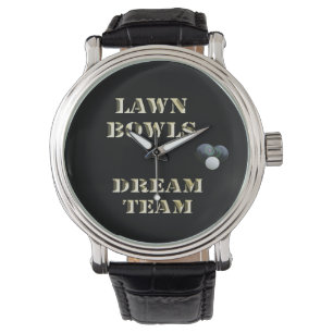 Montre Équipe de rêve de pelouse Bowls,