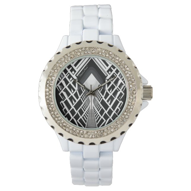 Montre Escalier monochromatique : Obélisque des contraste (devant)