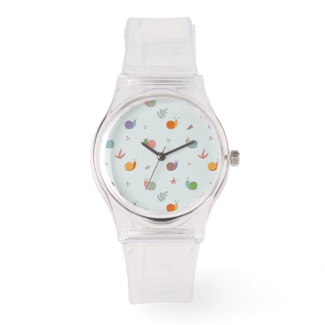 Montre Escargots amusants (Recto)