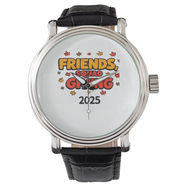 Montre Escouade Amis Donnant 2025 Automne Automne Tombe R (devant)