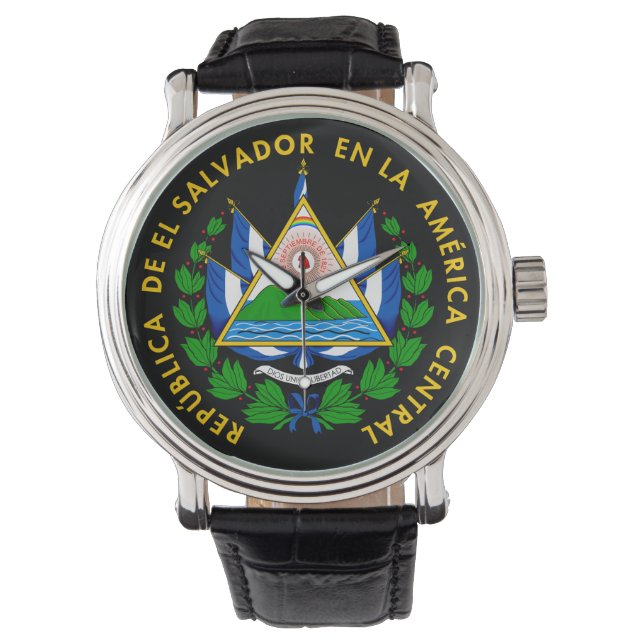 Montre Escudo de El Salvador (devant)