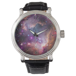 Montre Espace extra-atmosphérique galactique pourpre