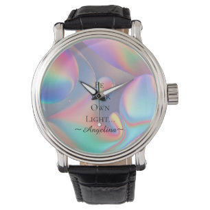 Montre Esthétique holographique