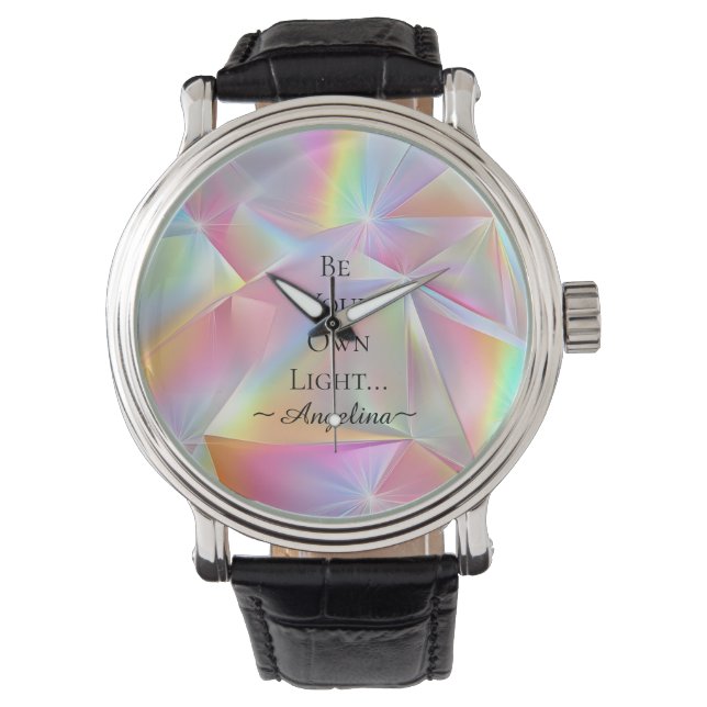Montre Esthétique holographique (devant)