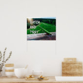 Montre et prie Poster (Cuisine)