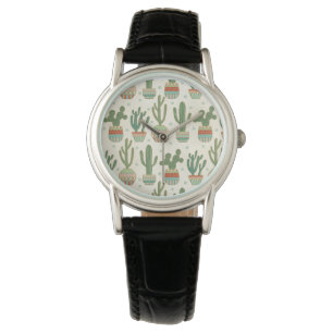 Montre Étape Geo Sud-Ouest Motif Cactus
