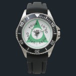 Montre État du logo de l'entreprise sportive<br><div class="desc">Cette montre de logo de petite entreprise, personnalisable, sportive, est l'accessoire parfait pour tous les propriétaires d'entreprise qui souhaitent faire une déclaration. Ce garde-temps élégant et élégant présente un visage audacieux qui peut être customisé avec votre propre logo d'entreprise. Cette montre n'est pas seulement un garde-temps fonctionnel, c'est un outil...</div>