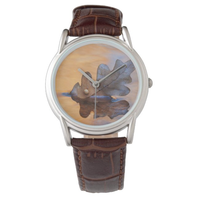 Montre États-Unis, Nouveau-Mexique. Feuille de chêne dans (devant)