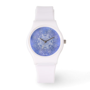 Montre Ethnic floral mandala.